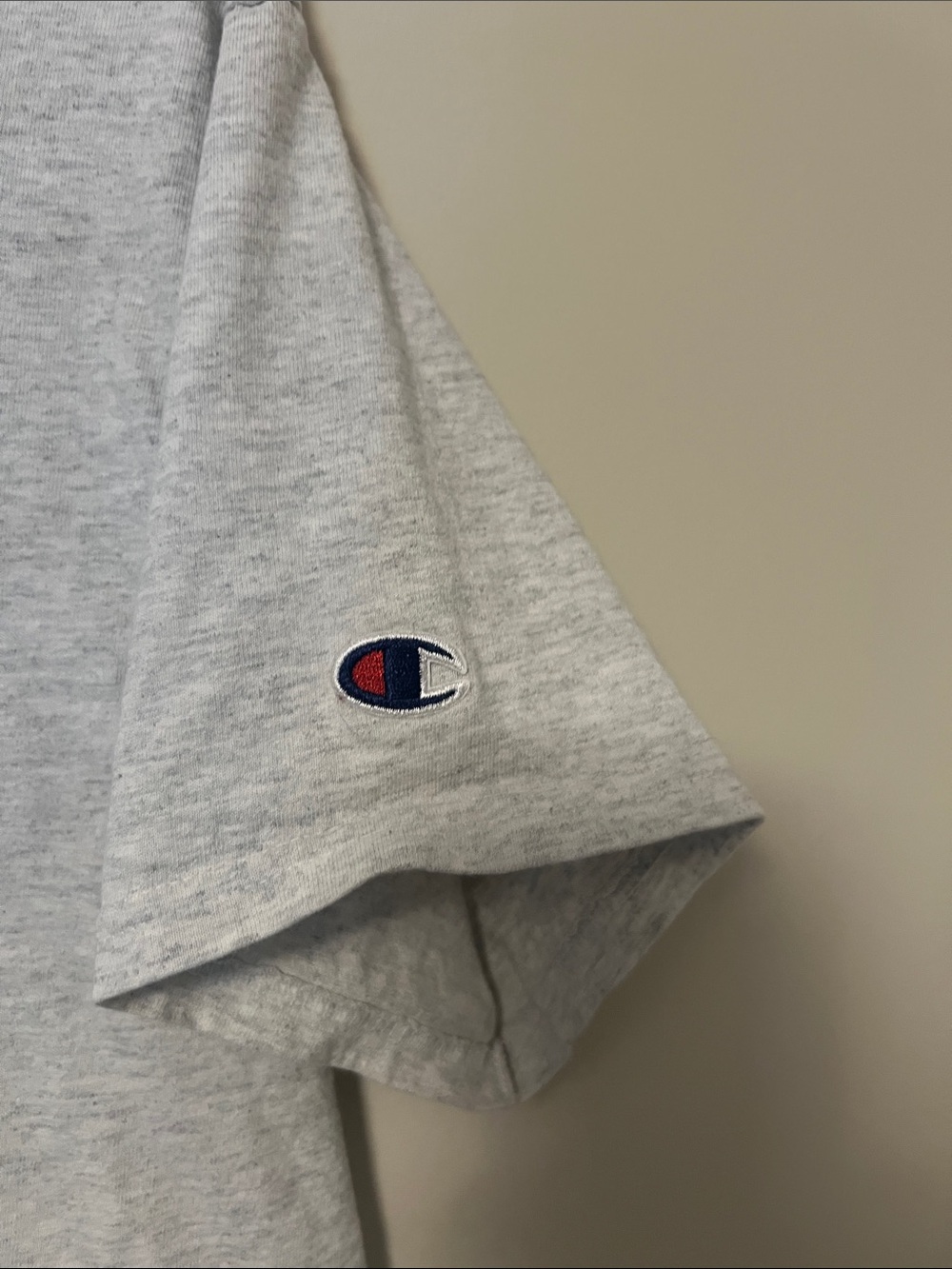 Champion Light Gray Short-Sleeve Crewneck Tee - Picture 4 of 4